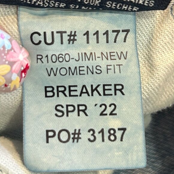 FIDELITY Jeans Breaker Boyfriend Jeans Blue Size 26 Button Fly $228 - Picture 8 of 8